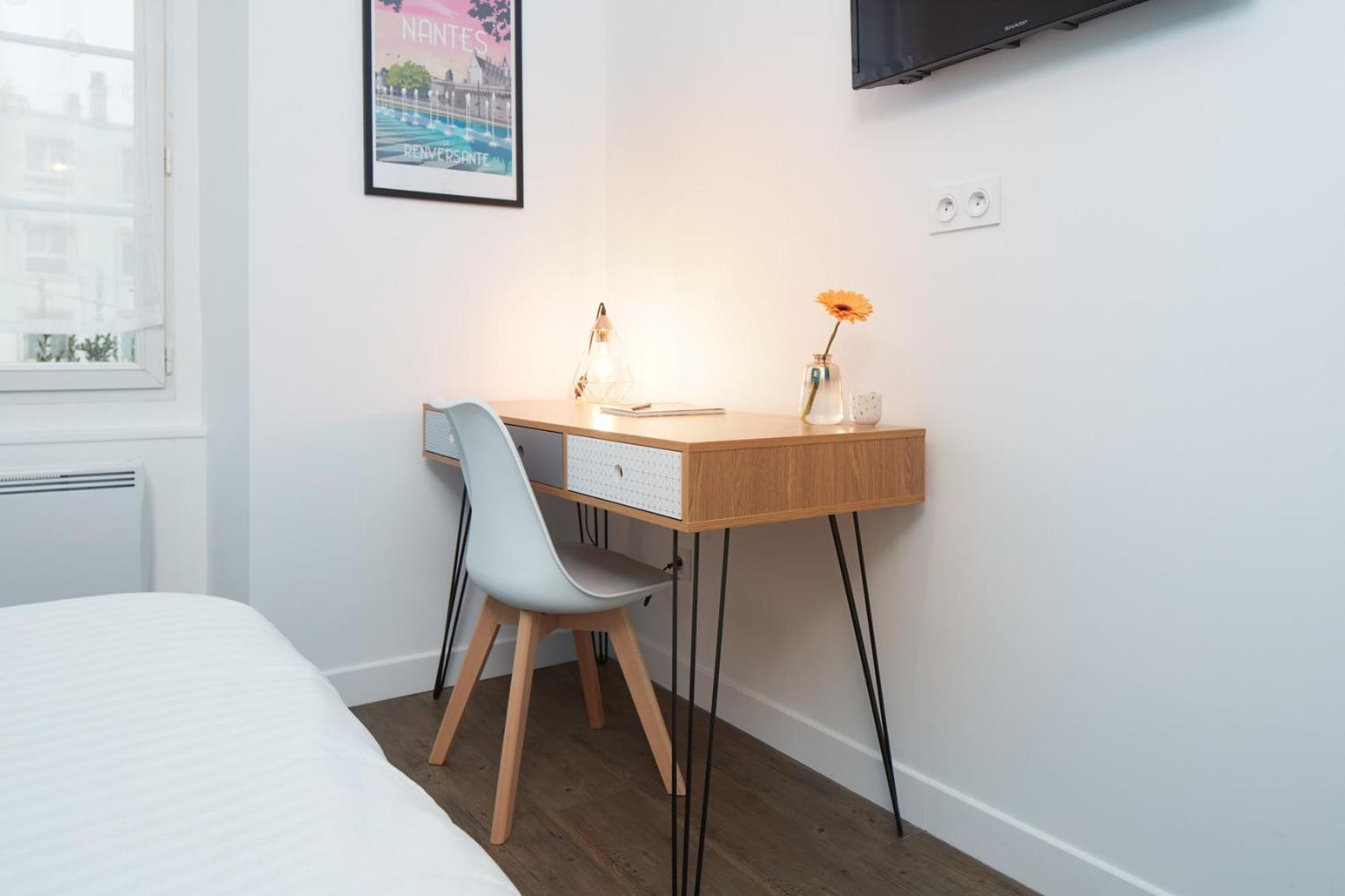 Le Bleu Nantais Apartment น็องต์ ภายนอก รูปภาพ