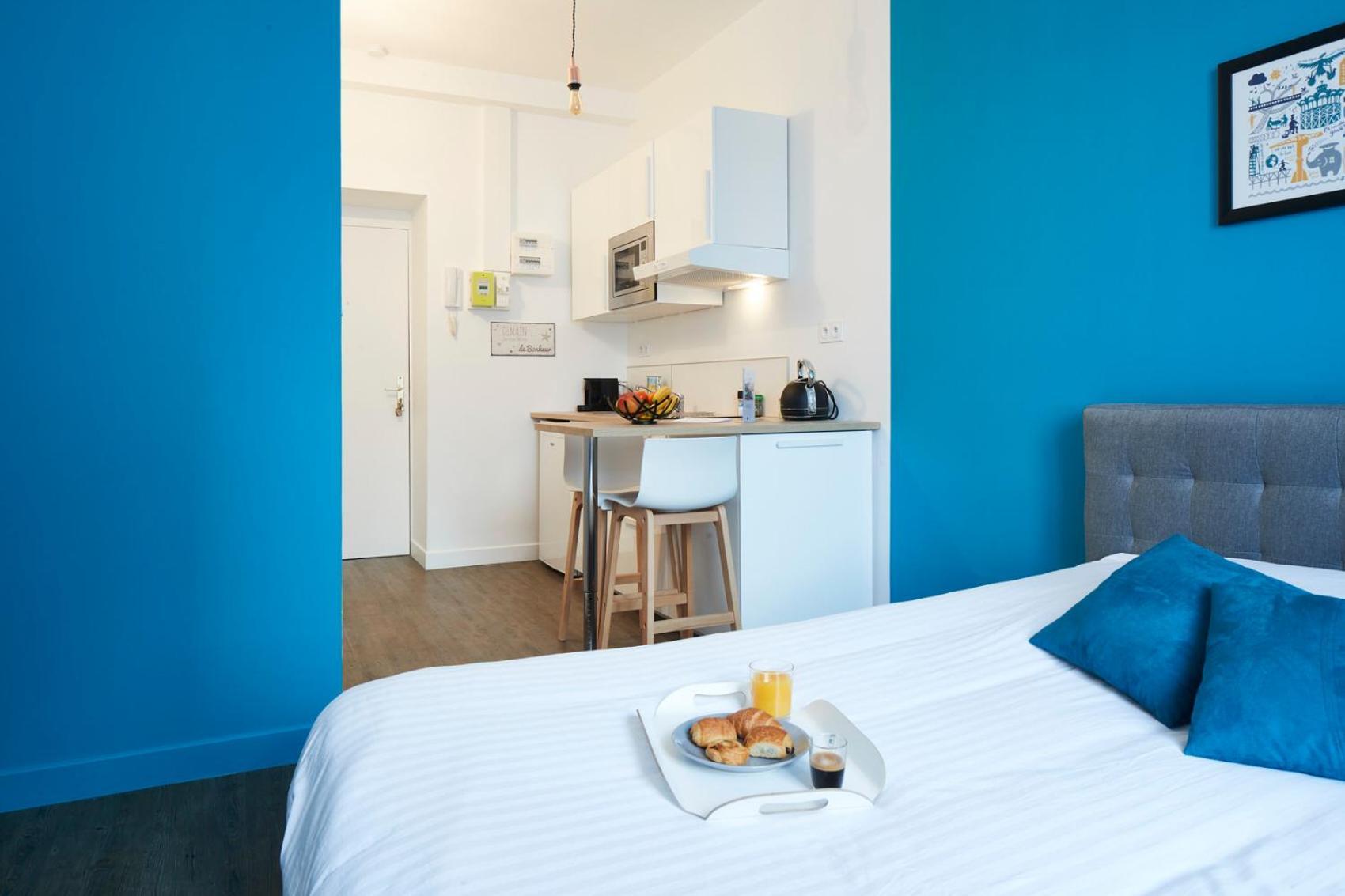 Le Bleu Nantais Apartment น็องต์ ภายนอก รูปภาพ